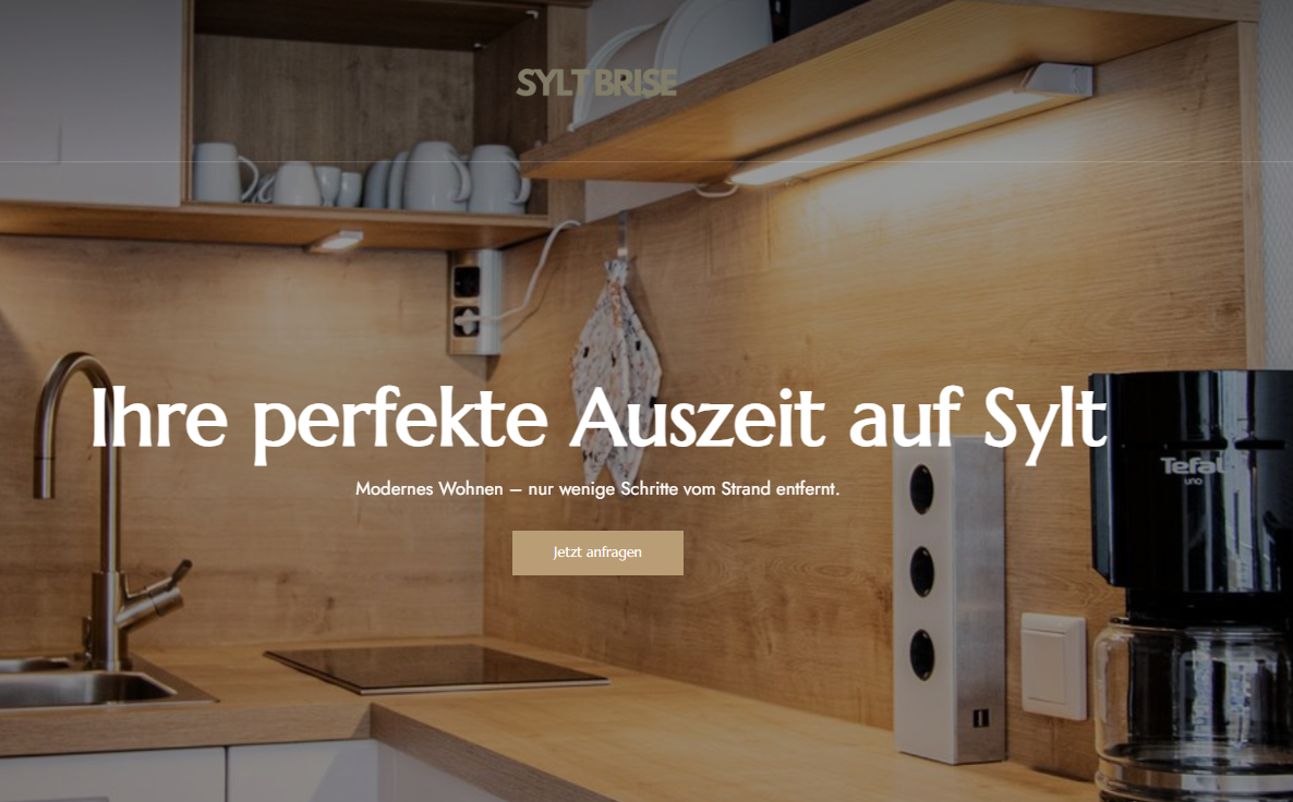 Syltbrise Buchungs-Strecke